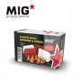 AK-MP35-413 MIG Plastic Road Barriers n Cones