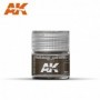 AK-RC056 AK Interactive Dunkelbraun-Dark Brown RAL 7017  10ml
