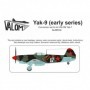 DSV04 Yak-9 (early series) Conversion set for kit VALOM Yak-7