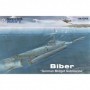 100-SN72006 Biber "German Midget Submarine" 1/72