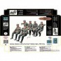 35137 German Infantry "Off to the front" Vehicle riders, WW II Era