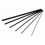 OP551(3)  A SPRING BLACK (1.0mm) - Black Coil springs for Mecha Detail Enh.s, 1mm x3 Pack