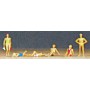 79071 Recreation & Sports -- Bathers Standing N