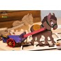 UGears Donkey 3D-puzzle Coloring Model - 23 pieces