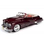 Auto World 1/18 1947 Cadillac Series 62 Cabriolet - Burgundy