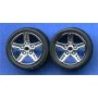 1/24-1/25 ''IROK'S'' Chrome Rims w/Tires (4)