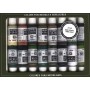 VLJ-70109 17ml Bottle WWII Allied Model Color Paint Set (16 Colors)