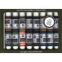 VLJ-70114 17ml Bottle WWII German Camo Model Color Paint Set (16 Colors)