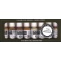 VLJ-70124 17ml Bottle Face & Skin Tones Model Color Paint Set (8 Colors)