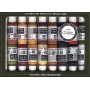 VLJ-70125 17ml Bottle Face & Skin Tones Model Color Paint Set (16 Colors)