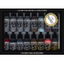 VLJ-71181 17ml Bottle Metallics Model Air Paint Set (16 Colors)