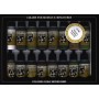 VLJ-71190 17ml Bottle German/Allied WWII Model Air Paint Set (16 Colors)