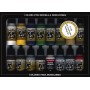 VLJ-71192 17ml Bottle Building Model Air Paint Set (16 Colors)