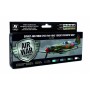 VLJ-71197 17ml Bottle Soviet Air Force VVS 1941 to 1943 Great Patriotic War Model Air Paint Set (8 Colors)