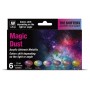 VLJ-77090 17ml Bottle Magic Dust Color Shift Metallic Paint Set (6 Colors)