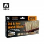 S71187 OLD n NEW WOOD EFFECTS 8 PIECE SET