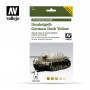 S78401 AFV GERMAN DARK YELLOW - 6x8ml SET - AFV ARMOR PAINTING SYSTEM