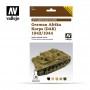 S78410 GERMAN AFRIKA KORPS 42/44 - AFV CAMO 6 BOTTLE SET