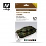 S78413 NATO CAMOUFLAGE AFV CAMOUFLAGE PAINTING 6 BOTTLE SET