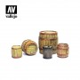 SC2255 WOODEN BARRELS - 5 PIECES (1/35)