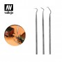 T0200101 SET OF 3 PROBES - STAINLESS STEEL