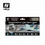 71602 17ml Bottle Soviet/Russian Su27 Flanker from 80's to Present Model Air War Paint Set (8 Colors)