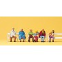 Passengers -- Seated On Benches Scale HO