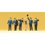 Railroad Personnel -- German Federal Railway Scale HO