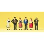 Pedestrians -- Swiss National Costume of Canton Uri pkg(6) Scale HO