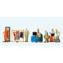 Flea Market/Garage Sale Set w/Accessories no. 3 -- pkg(7) Scale HO