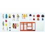 Ready to Go Out -- 2 Figures, and Cloak Room Details Scale HO