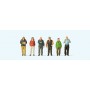 Hikers, Backpackers and Wanderers -- pkg(6) Scale HO