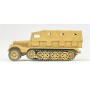 Former German Army WWII SdKfz 11 Series Medium Half-Track (Plastic Kit) -- Closed Version - Desert Tan Scale HO