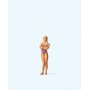 Individual Figures - Recreation and Sports -- Standing Female Swimmer Scale HO