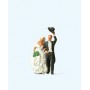 Individual Figures - Wedding -- Wedding Couple Scale HO