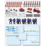 Emergency Vehicle Accessories -- Seated Firemen, Hose Reels, Nozzles and Lettering Scale HO