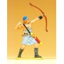 Norman Warrior Figures 1/25 Scale -- Archer Arrow Shot Upwards Scale 1/25