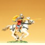 Norman Warrior Figures 1/25 Scale -- Soldier Riding w/Lance and Cape no. 1 Scale 1/25