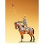 European Soldier Figures - 1500s 1/25 Scale -- Herold On Horsebak w/Lance Scale 1/25