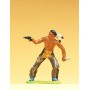 Wild West Figures - Native Americans: 1:25 -- Indian Brave w/Pistol and Knife Scale 1/25