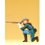 United States Cavalry: 1:25 -- Kneeling Trooper, Firing Rifle Scale 1/25