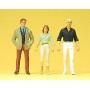 Painted Figure Sets no. 1 Gauge (1/32 or 3/8" Scale) -- Standing Passers-By Scale I