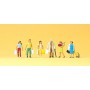 Pedestrians; 1:120 TT Scale -- Shoppers Scale TT