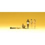 Sunbathers; 1:120 TT Scale Scale TT