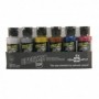 BAD55MS 6 Color Metallic Set  2 oz