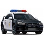 Aoshima 1/24 Mitsubishi CZ4A Lancer Evolution X Patrolcar '07 Taipei City Police Department