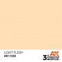 AK-11050 AK Interactive 3rd Gen Acrylic Light Flesh 17ml