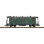 DR Type KD4 Wood Baggage Car - Ready to Run -- German State Railroad DR 974-318 (Era III-VI, green, gray)