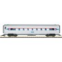 Smooth-Side Baggage - Ready to Run -- Amtrak 1095 (Phase I, silver, red, blue, white, Arrow Logo)