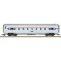 Smooth-Side Coach - Ready to Run -- Amtrak 4813 (Phase I silver, red, blue, white Arrow Logo)